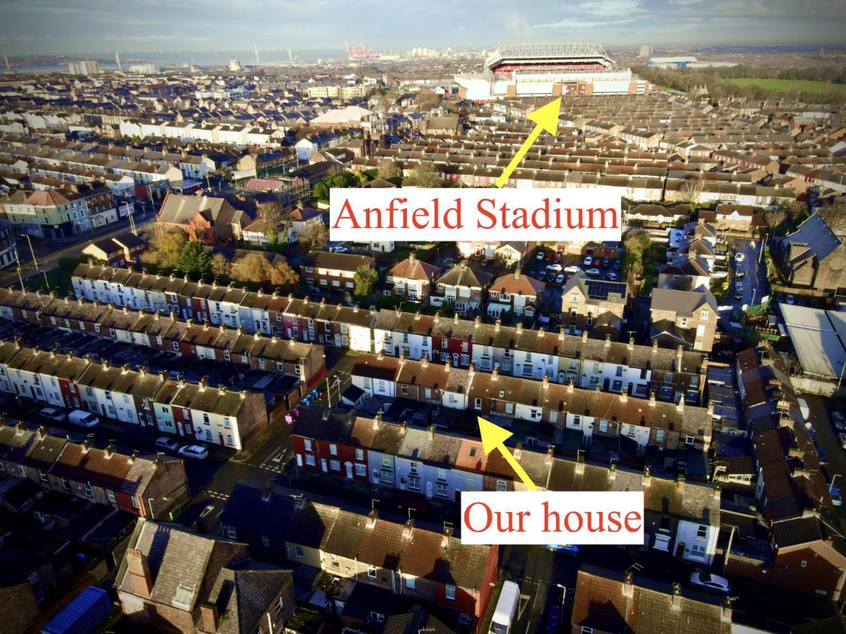 Comfortable Liverpool Townhouse - Free Parking Екстериор снимка